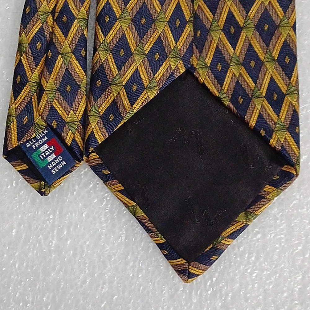 Geometric Patterns/Shapes Vintage Men's Ties - Lot of 5